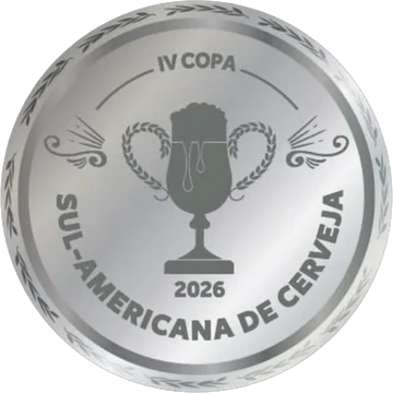 Medalha de Prata — IV Copa Sul-Americana de Cerveja 2026